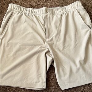 Under Armour Men's Light Tan Performance Shorts